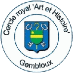 blason colorisé du cercle royal art et histoire de Gembloux